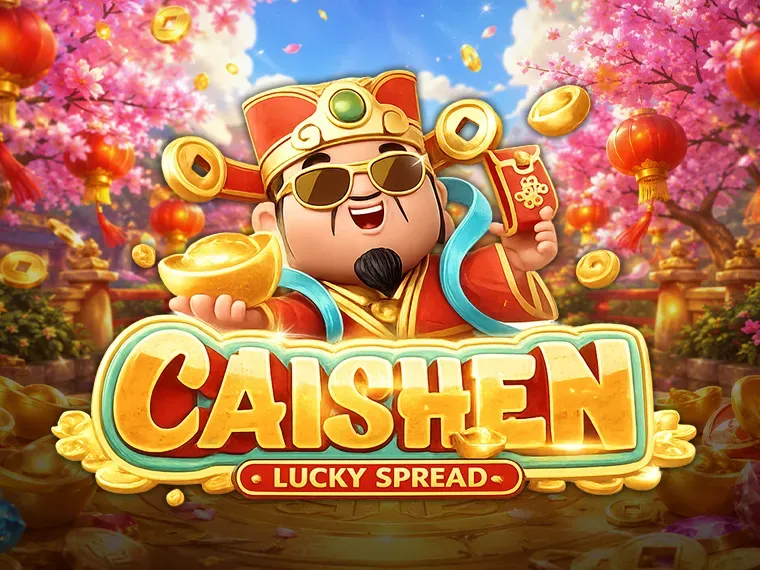 PLAYSTAR : CAISHEN-LUCKY SPREAD - AZGAMING388