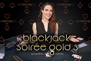 Blackjack Soirée Gold 3 - AZGAMING388